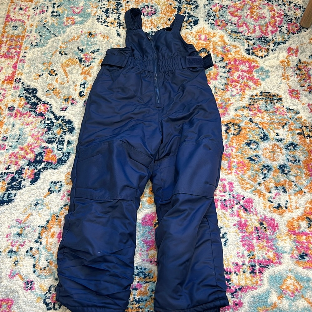 Cat &. Jack 4t Navy snowbibs